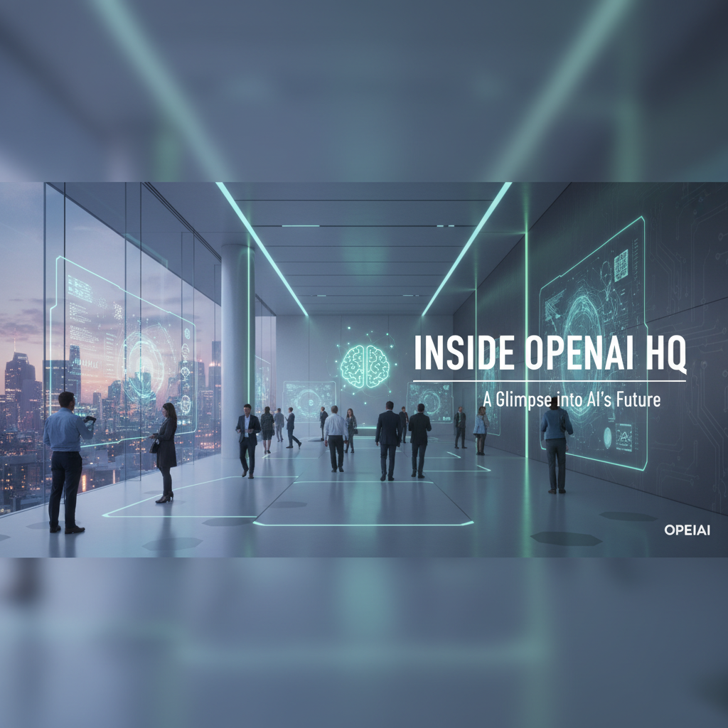 Inside OpenAI HQ: A Glimpse into AI's Future