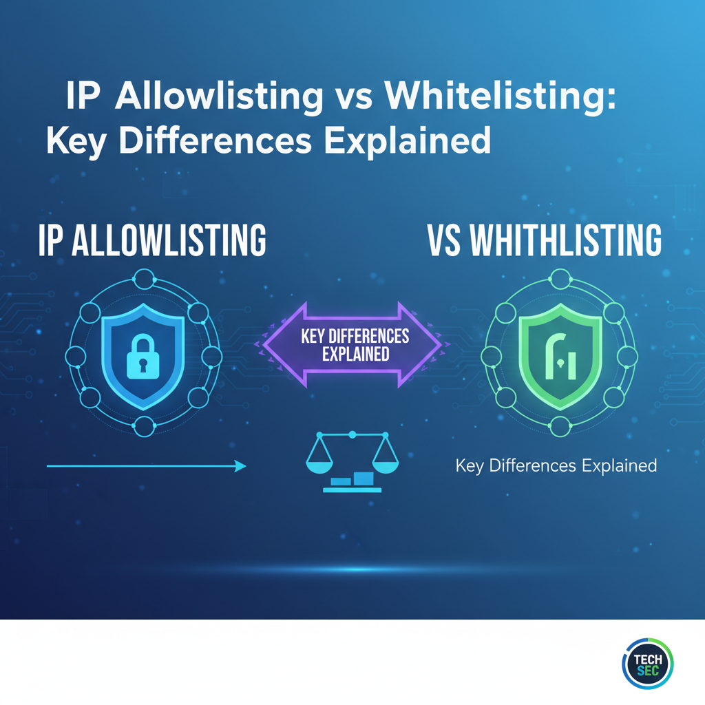 IP Allowlisting vs Whitelisting: Key Differences Explained
