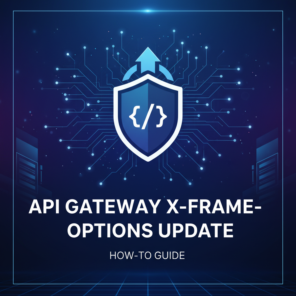 API Gateway X-Frame-Options Update: How-To Guide
