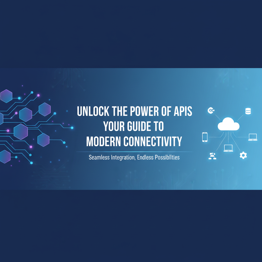 Unlock the Power of APIs: Your Guide to Modern Connectivity