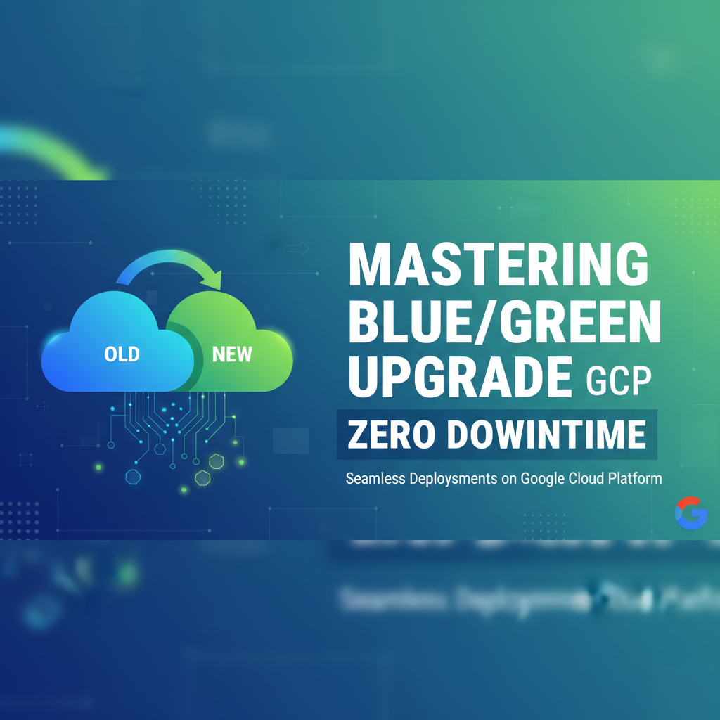 Mastering Blue Green Upgrade GCP for Zero Downtime
