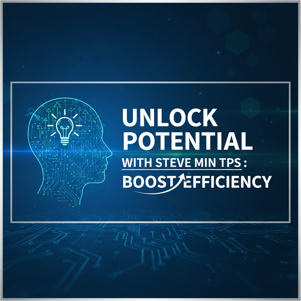 Unlock Potential with Steve Min TPS: Boost Efficiency
