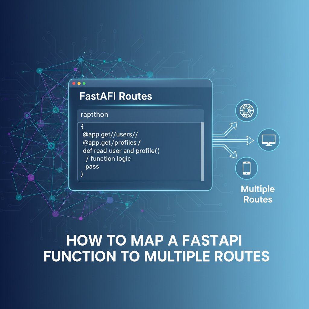 How to Map a FastAPI Function to Multiple Routes