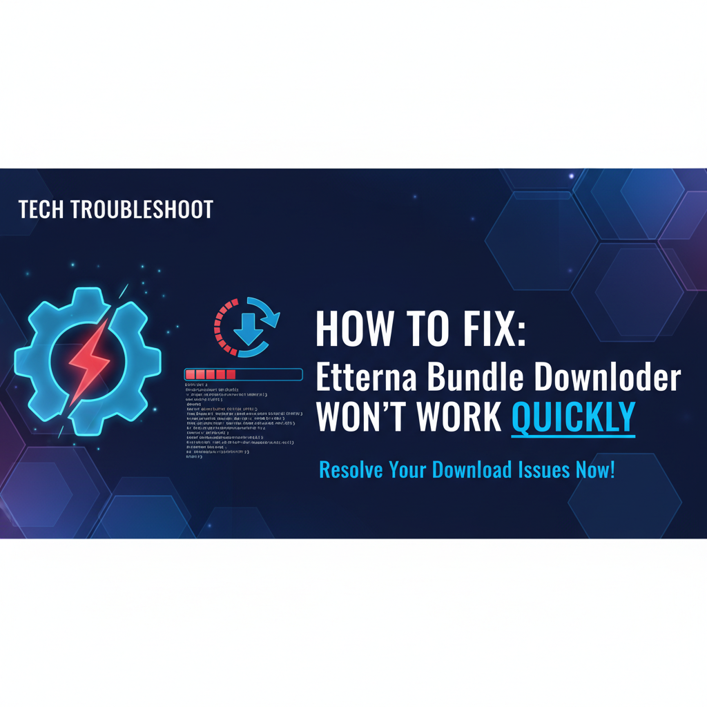 How to Fix: Etterna Bundle Downloader Won't Work Quickly