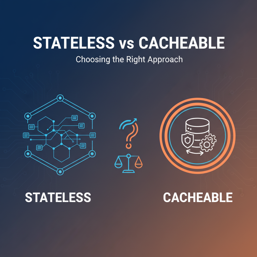 Stateless vs Cacheable: Choosing the Right Approach