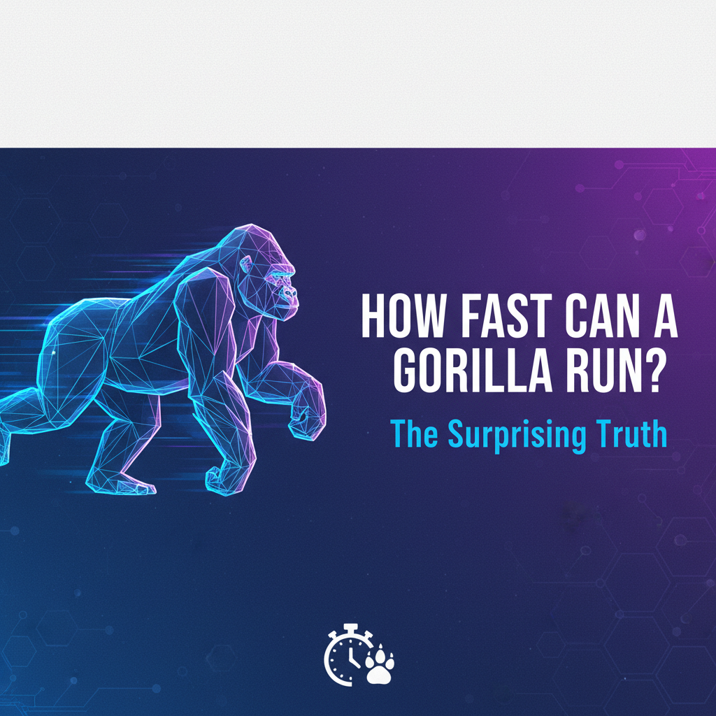 How Fast Can a Gorilla Run? The Surprising Truth