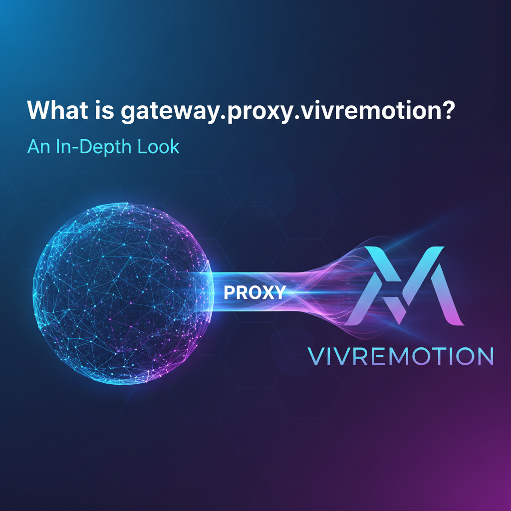 What is gateway.proxy.vivremotion? An In-Depth Look