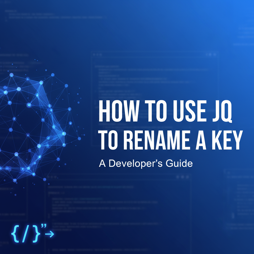 How to Use JQ to Rename a Key