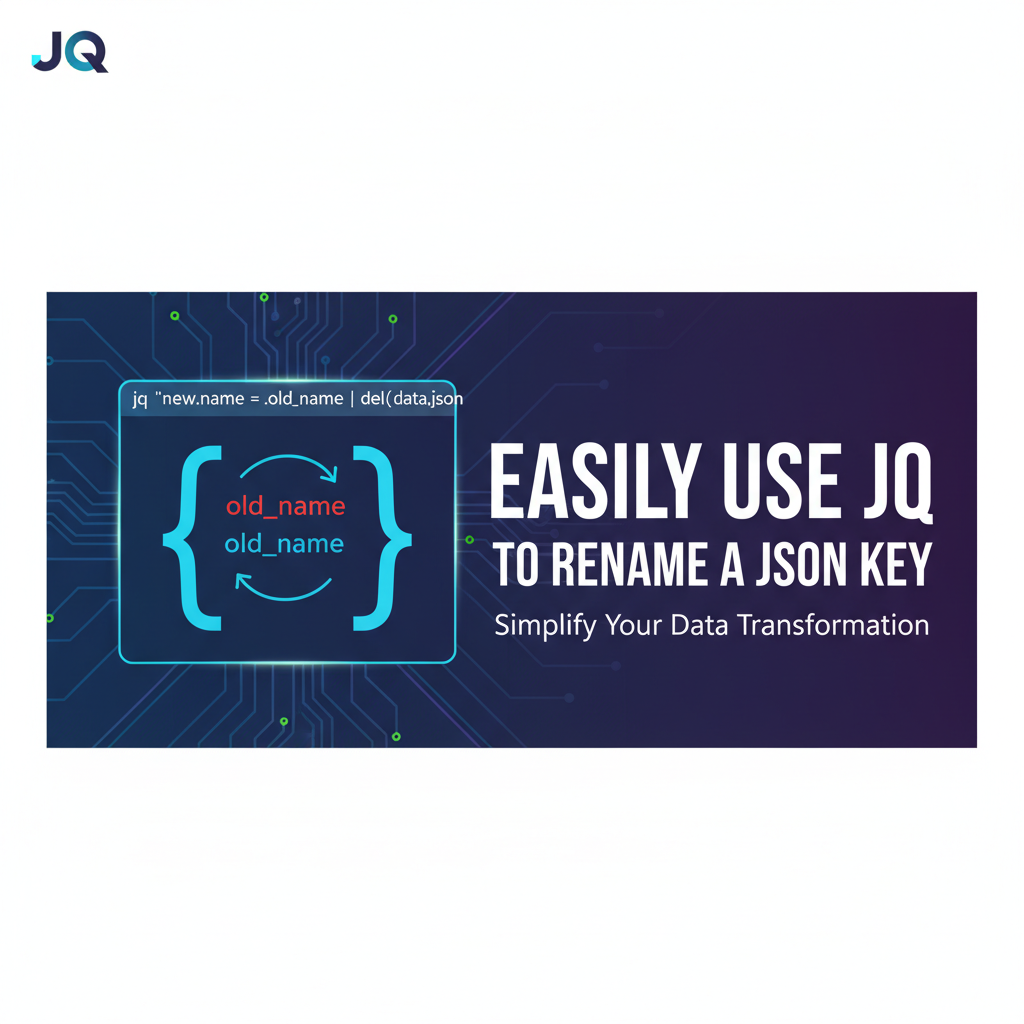 Easily Use JQ to Rename a JSON Key