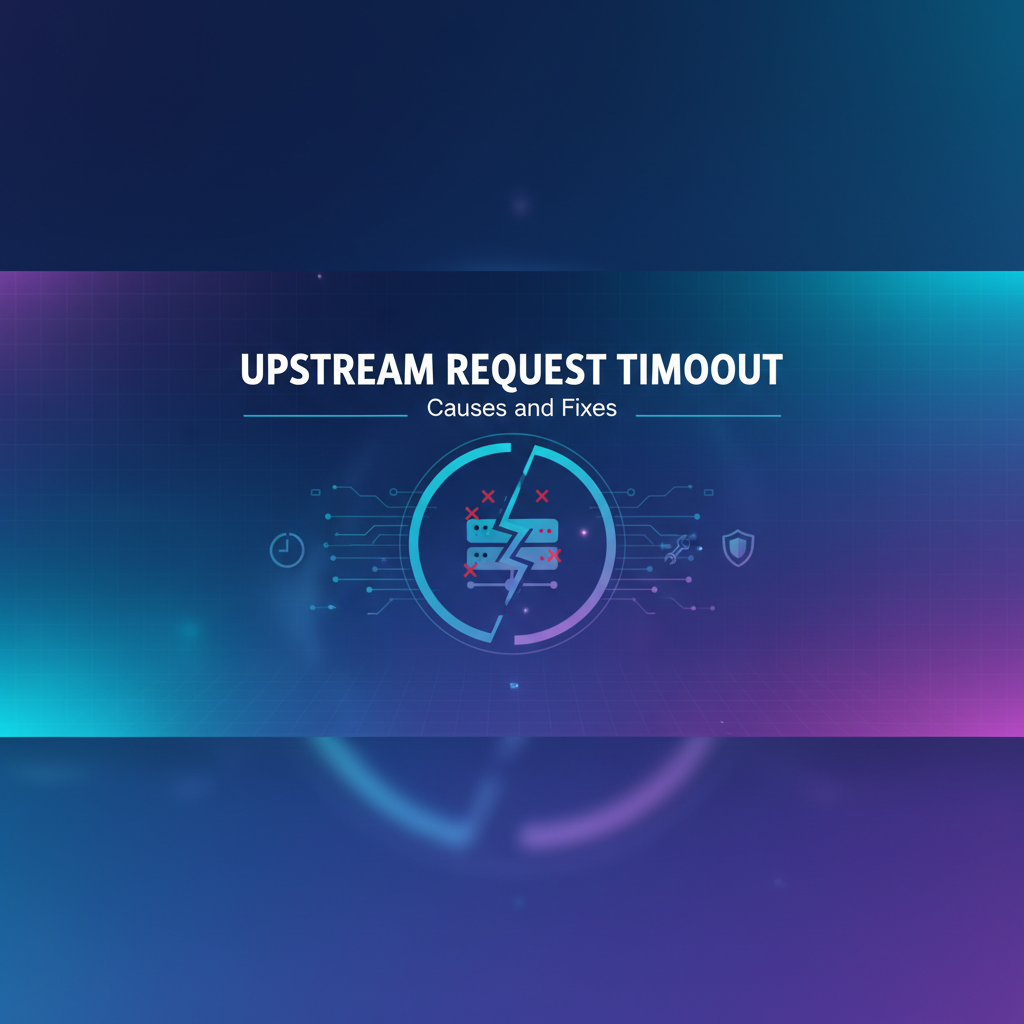 Upstream Request Timeout: Causes and Fixes