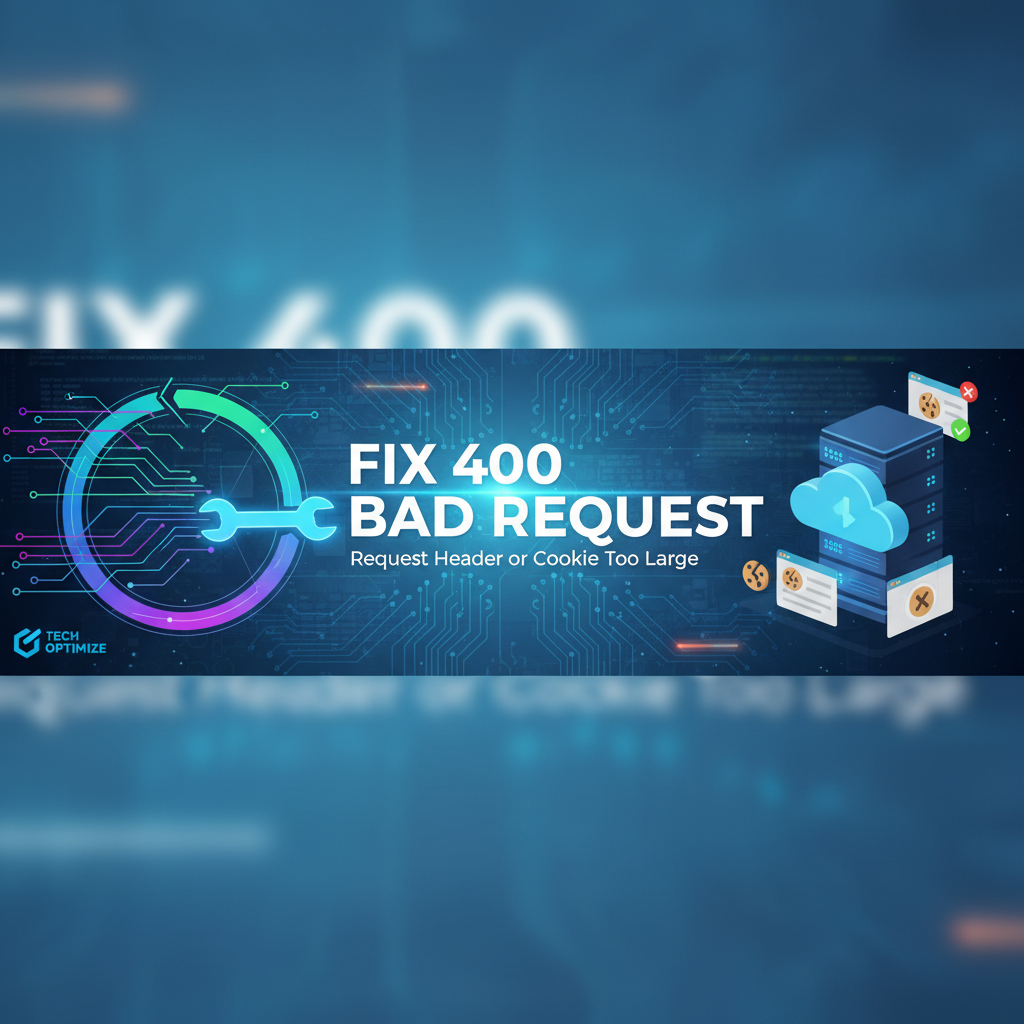 Fix 400 Bad Request: Request Header or Cookie Too Large