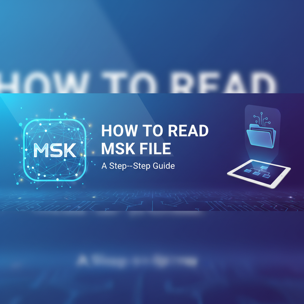 How to Read MSK File: A Step-by-Step Guide