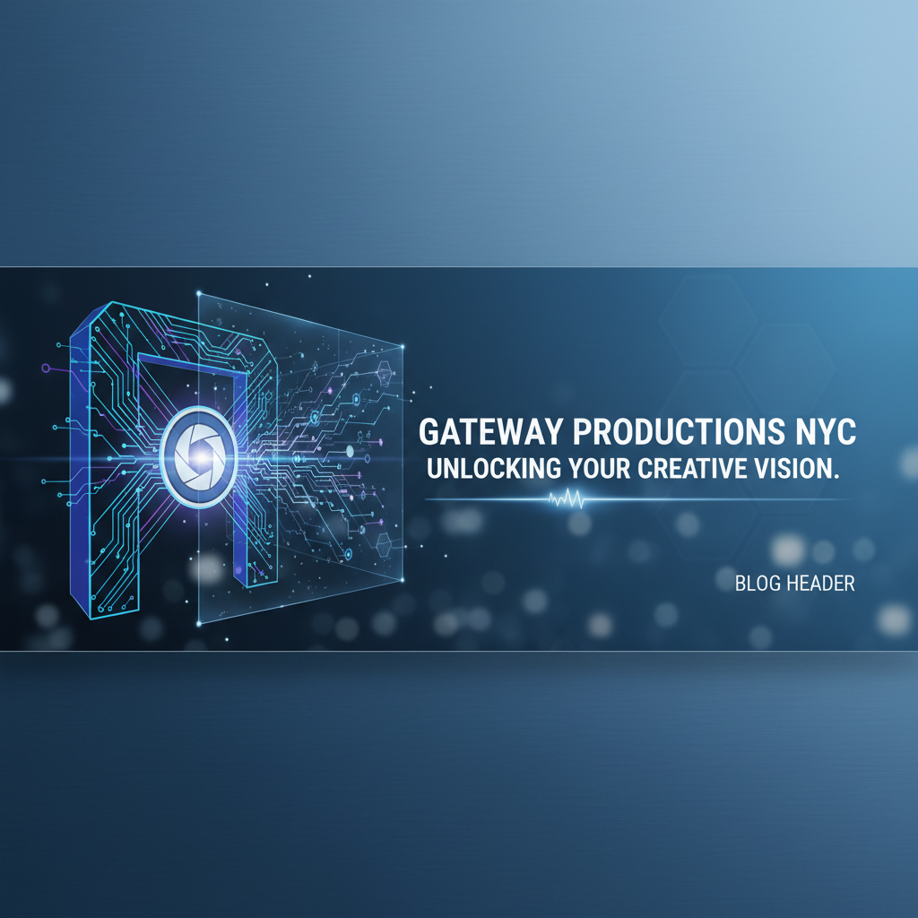Gateway Productions NYC: Unlocking Your Creative Vision.
