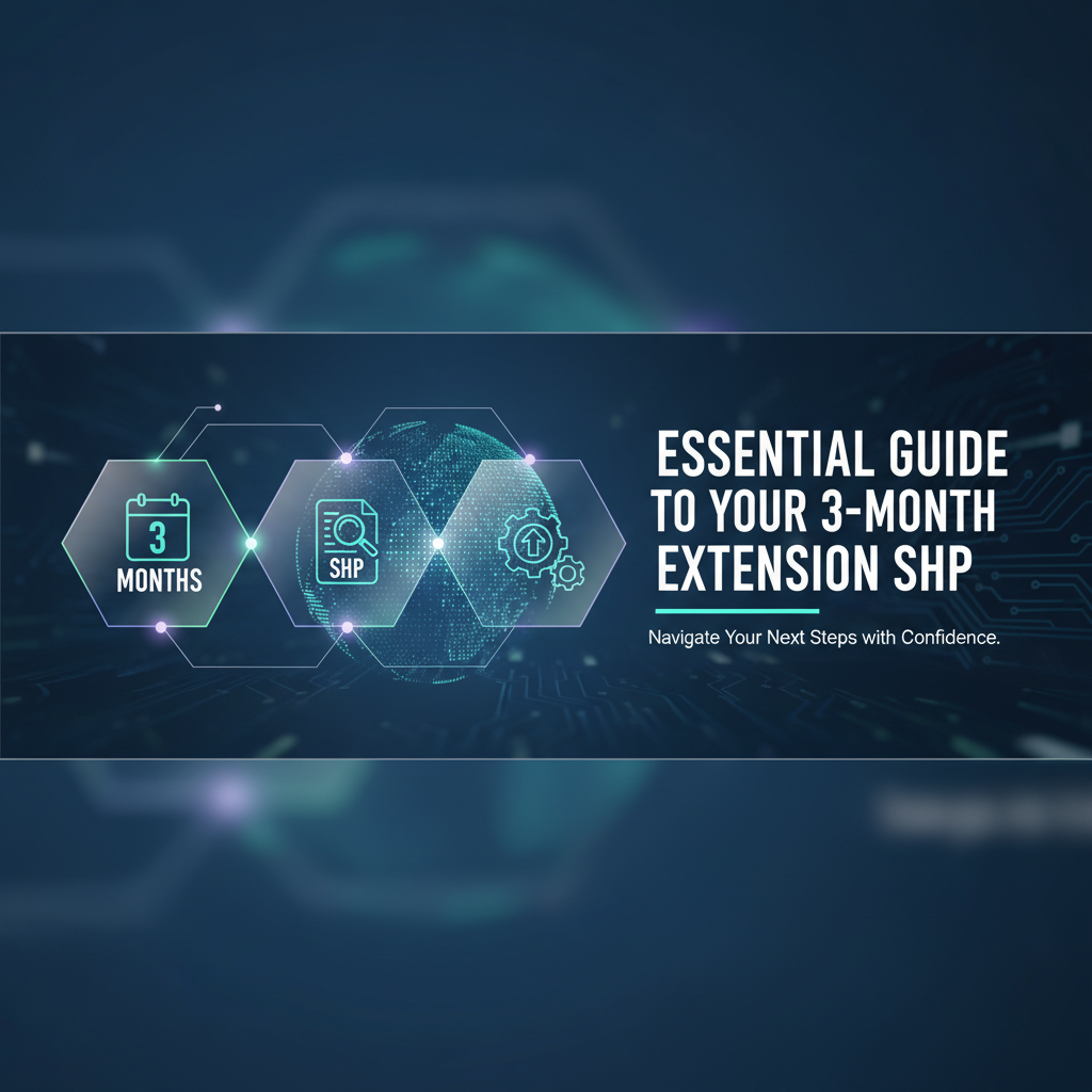 Essential Guide to Your 3-Month Extension SHP