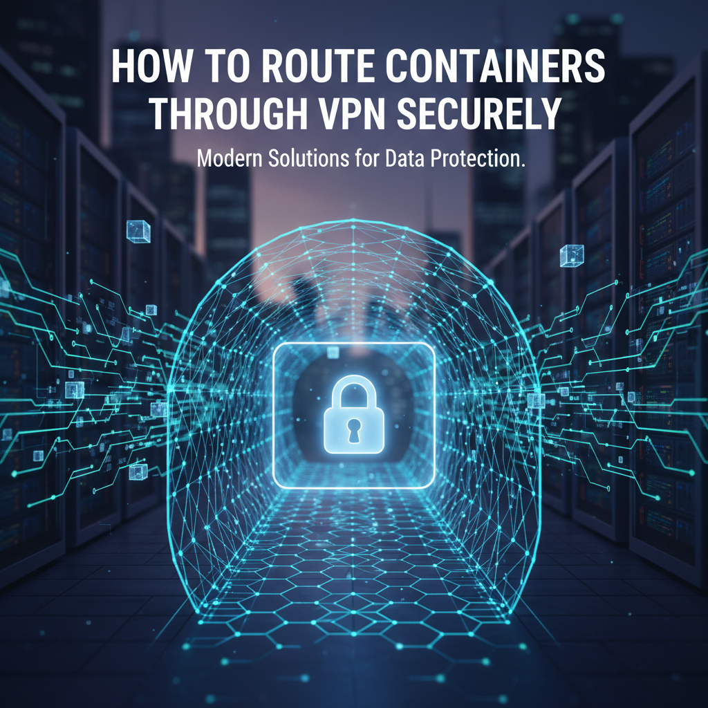 How to Route Container Through VPN Securely