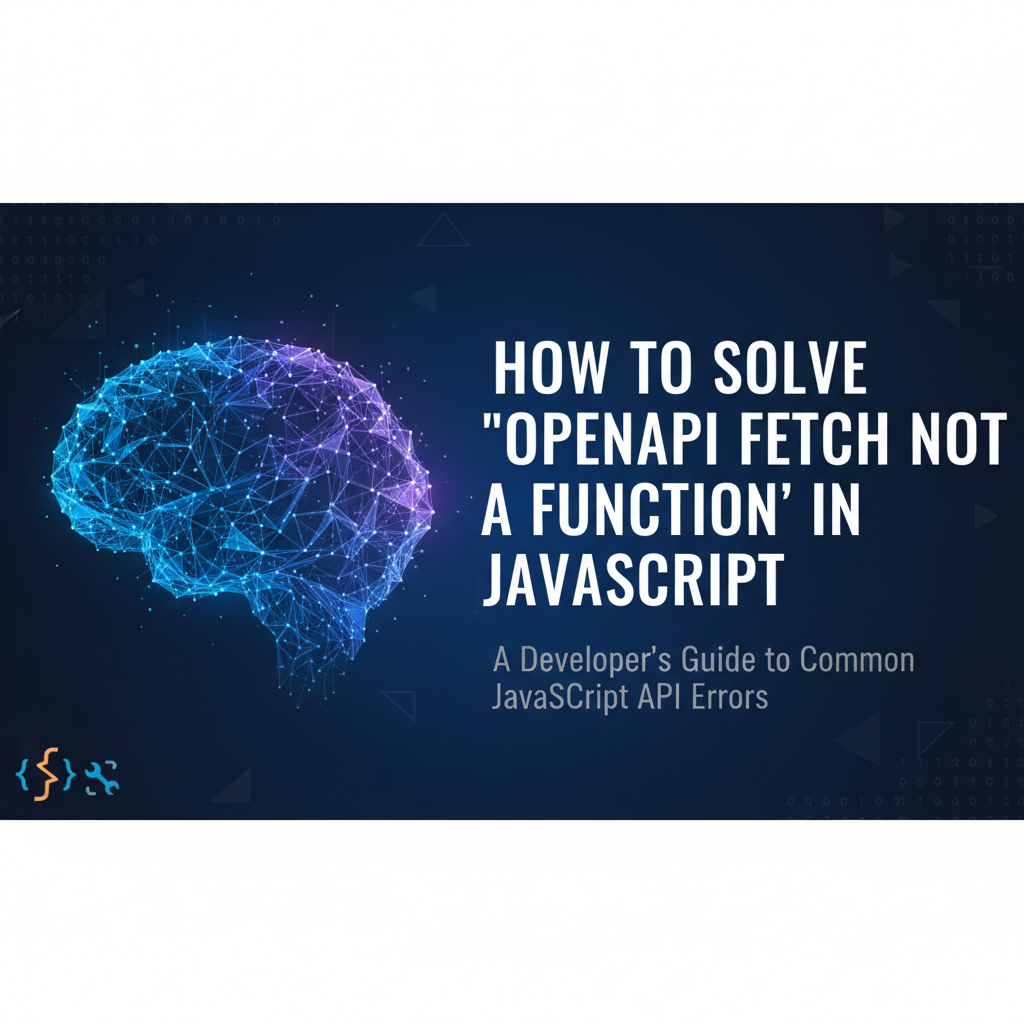 How to Solve 'openapi fetch not a function' in JavaScript