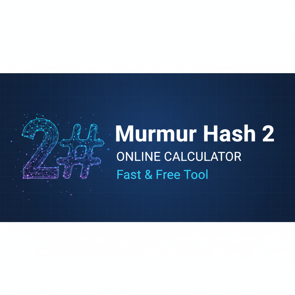 Murmur Hash 2 Online Calculator: Fast & Free Tool