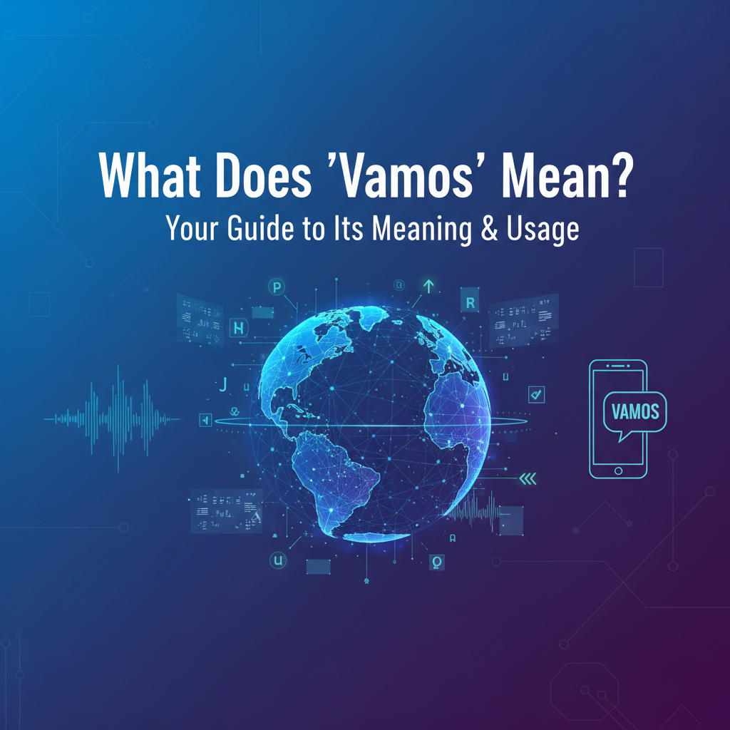 What Does 'Vamos' Mean? Your Guide to Its Meaning & Usage