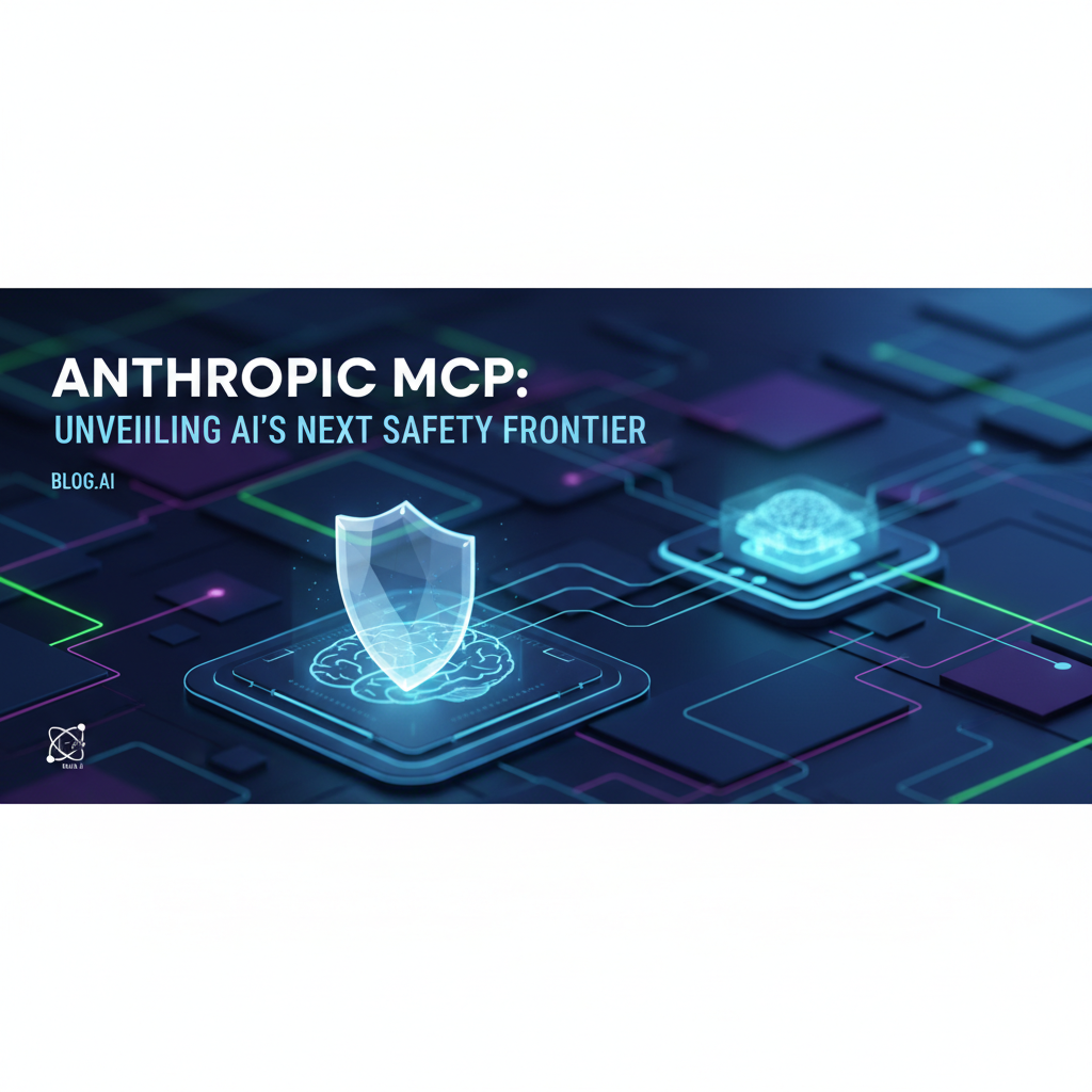 Anthropic MCP: Unveiling AI's Next Safety Frontier