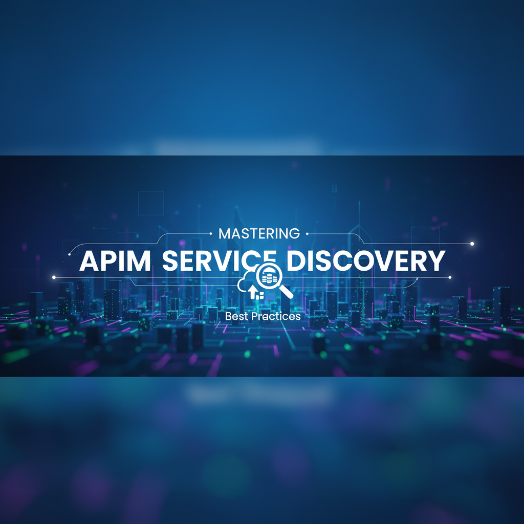 Mastering APIM Service Discovery: Best Practices