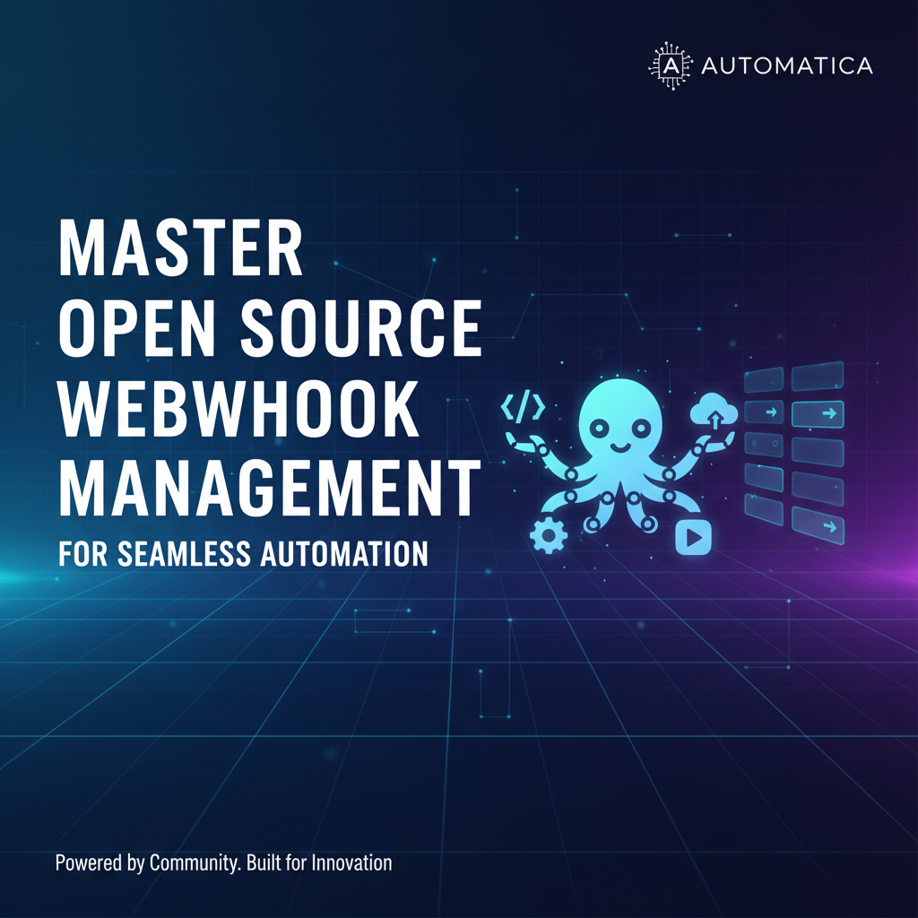 Master Open Source Webhook Management for Seamless Automation
