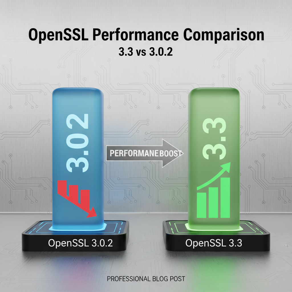 OpenSSL 3.3 vs 3.0.2 Performance Comparison