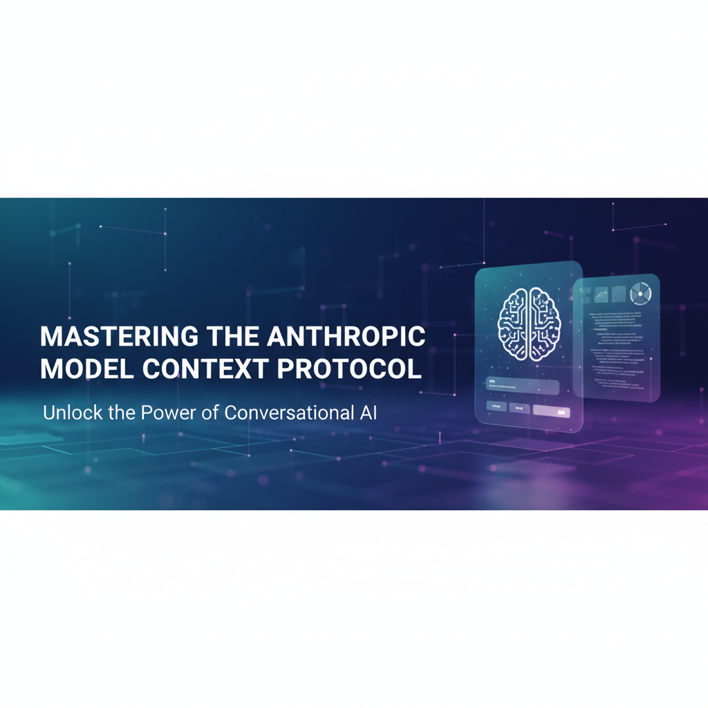 Mastering the Anthropic Model Context Protocol