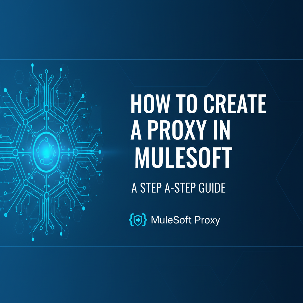 How to Create a Proxy in MuleSoft: A Step-by-Step Guide