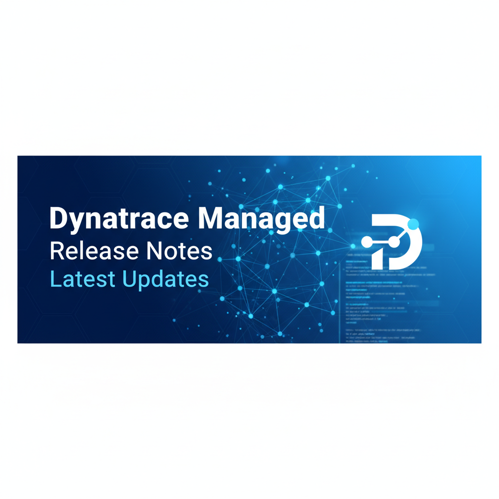 Dynatrace Managed Release Notes: Latest Updates