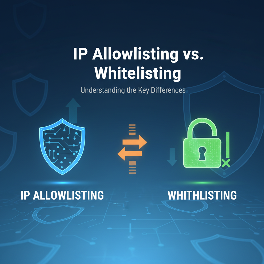 IP Allowlisting vs. Whitelisting: Understanding the Key Differences