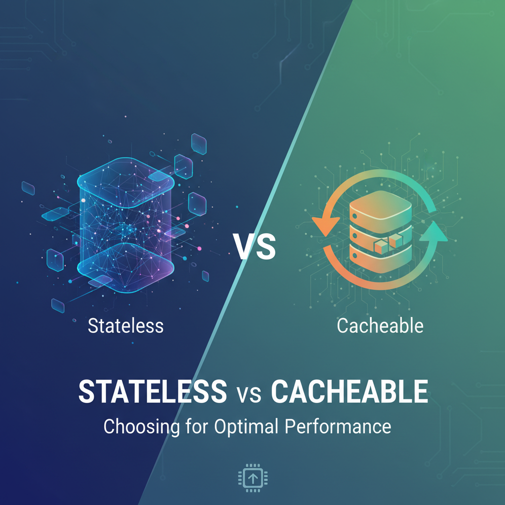 Stateless vs Cacheable: Choosing for Optimal Performance