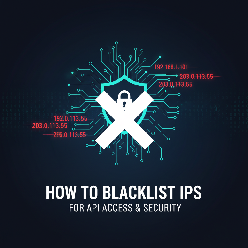 How to Blacklist IPs for API Access & Security
