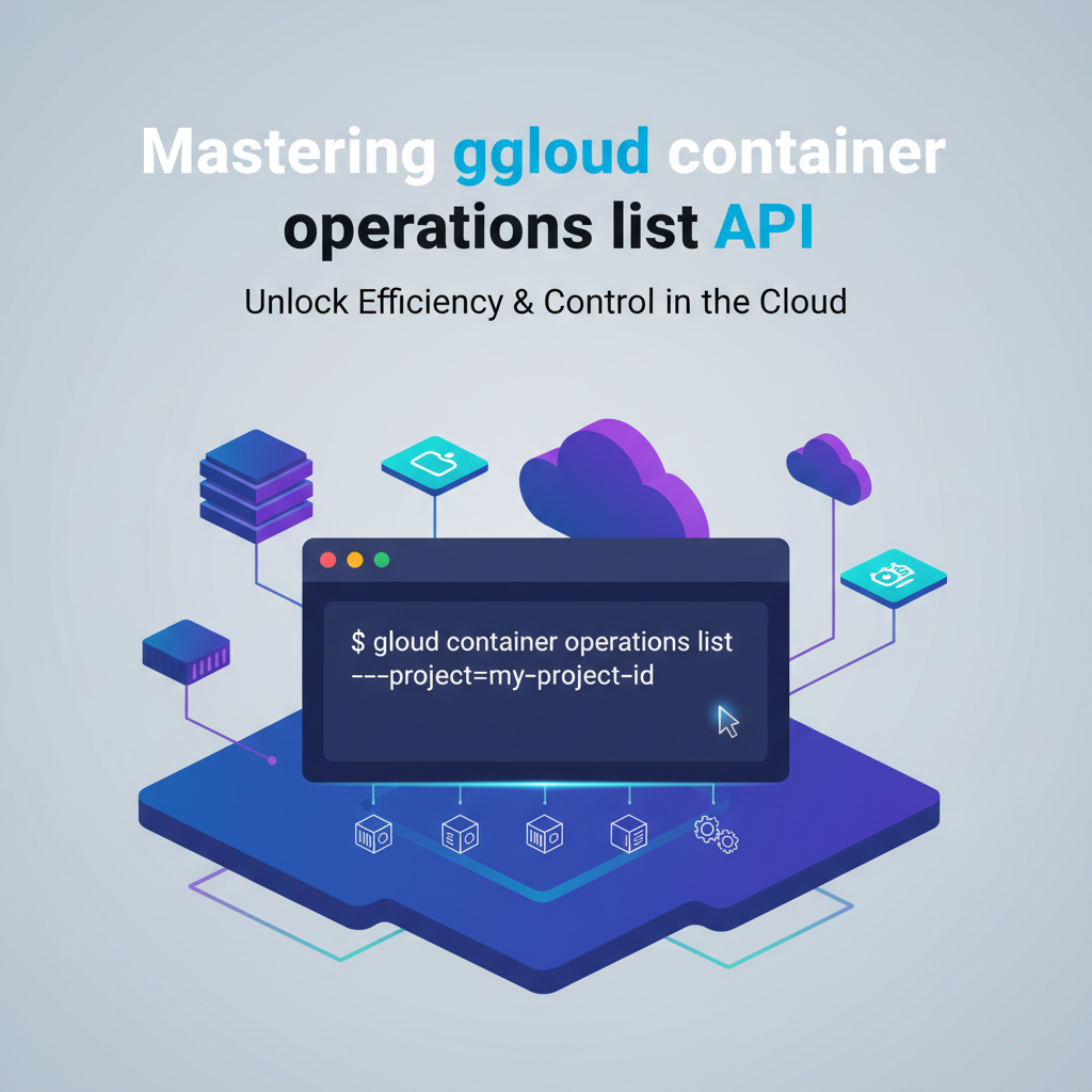 Mastering gcloud container operations list API