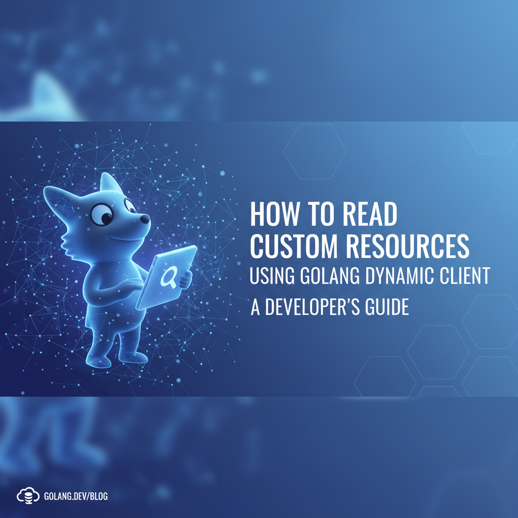 How to Read Custom Resources Using Golang Cynamic Client