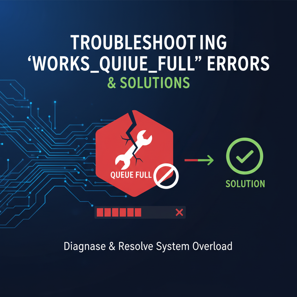 Troubleshooting 'works queue_full' Errors & Solutions
