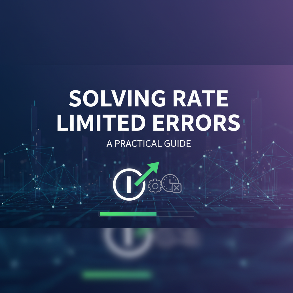 Solving Rate Limited Errors: A Practical Guide