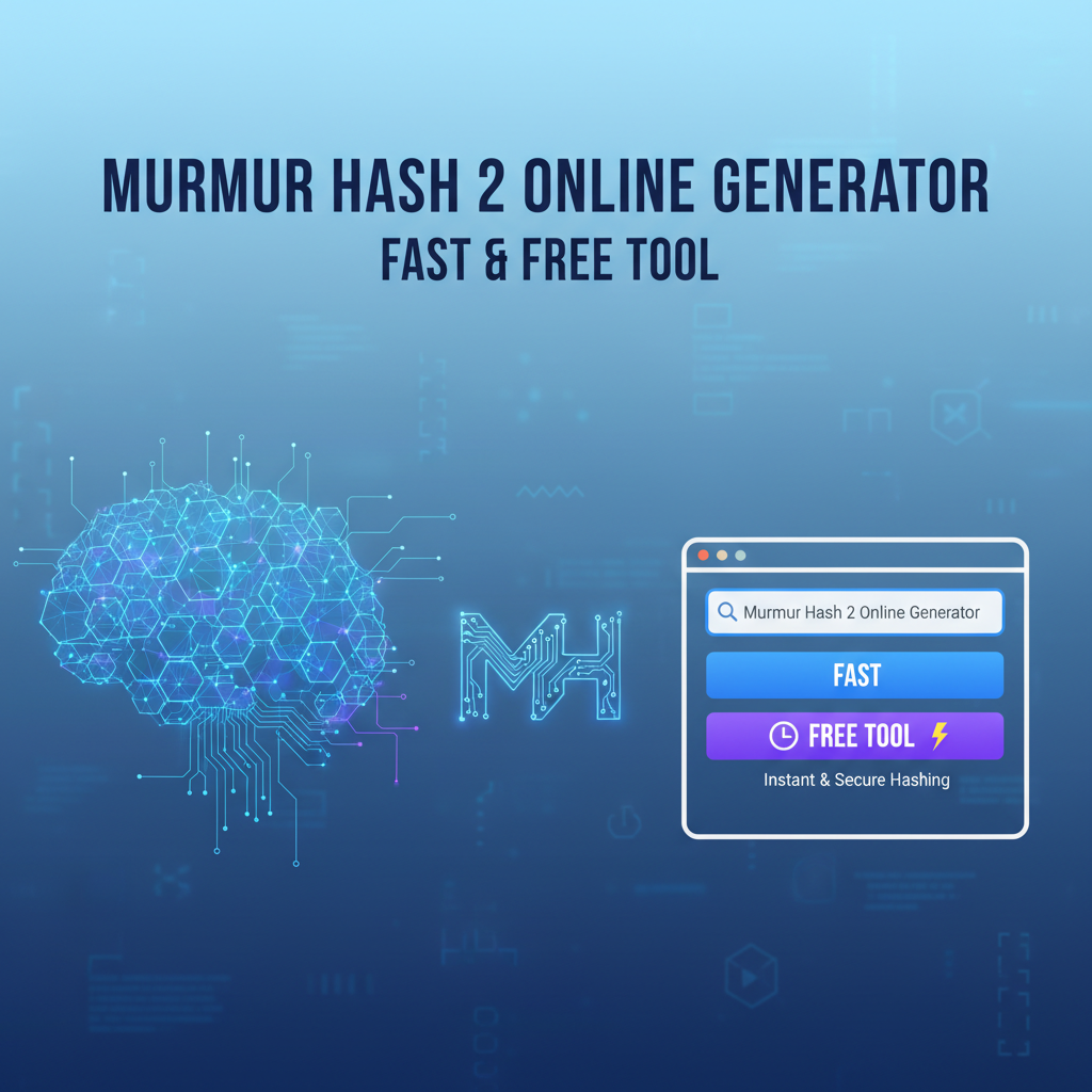 Murmur Hash 2 Online Generator: Fast & Free Tool