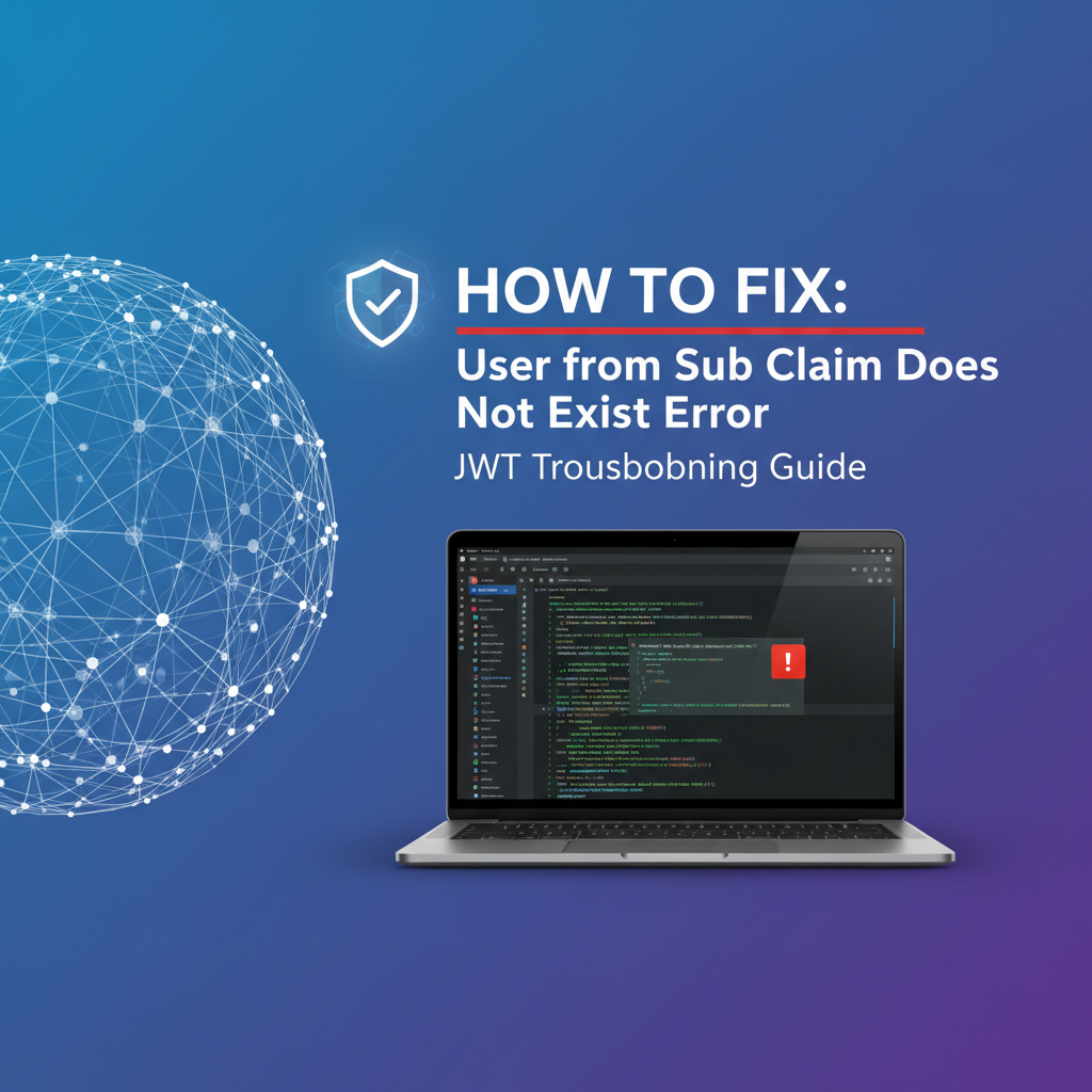 How to Fix: User from Sub Claim in JWT Does Not Exist Error