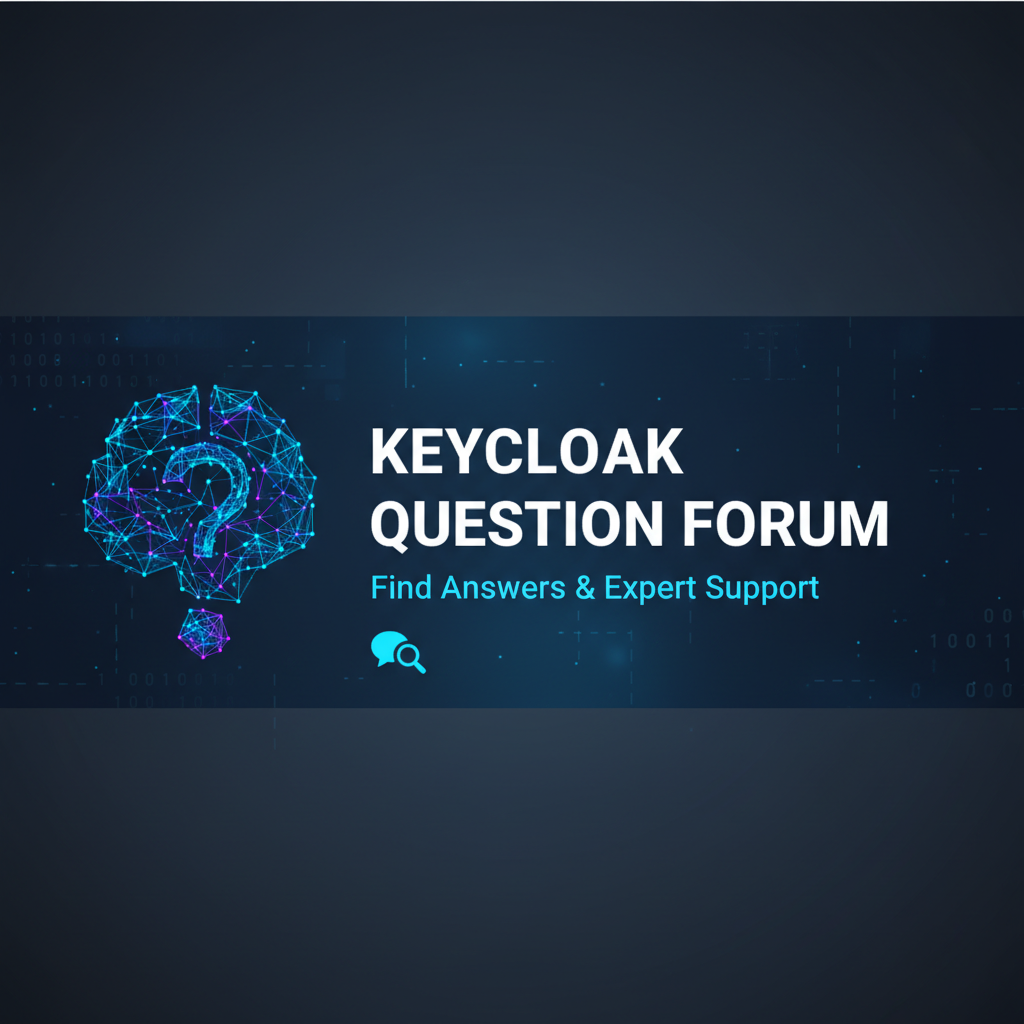 Keycloak Question Forum: Find Answers & Expert Support