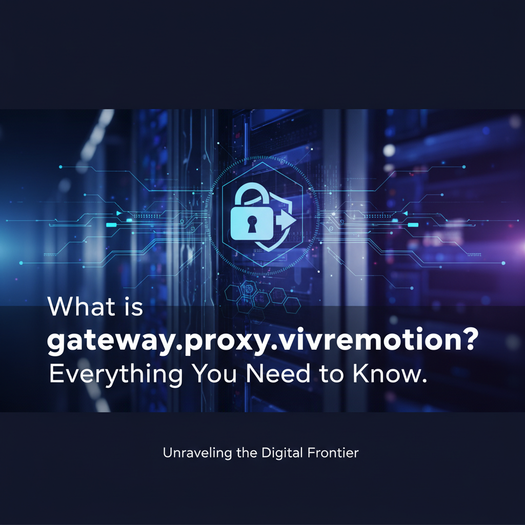 What is gateway.proxy.vivremotion? Everything You Need to Know
