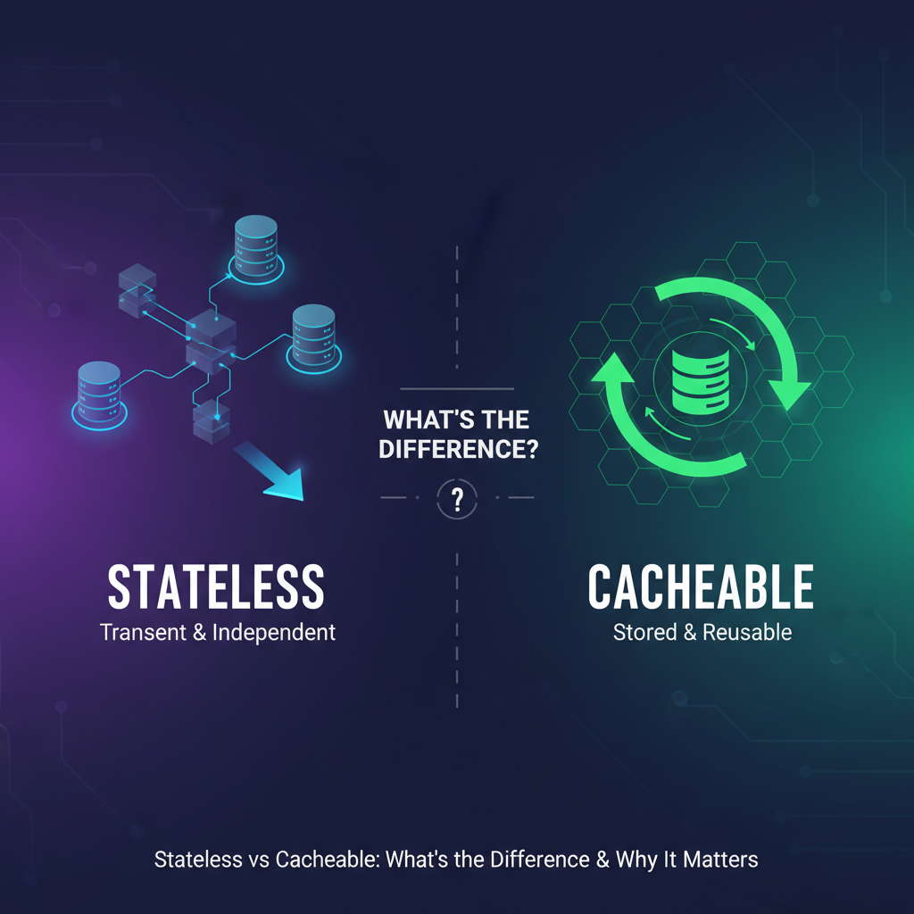 Stateless vs Cacheable: What's the Difference & Why It Matters