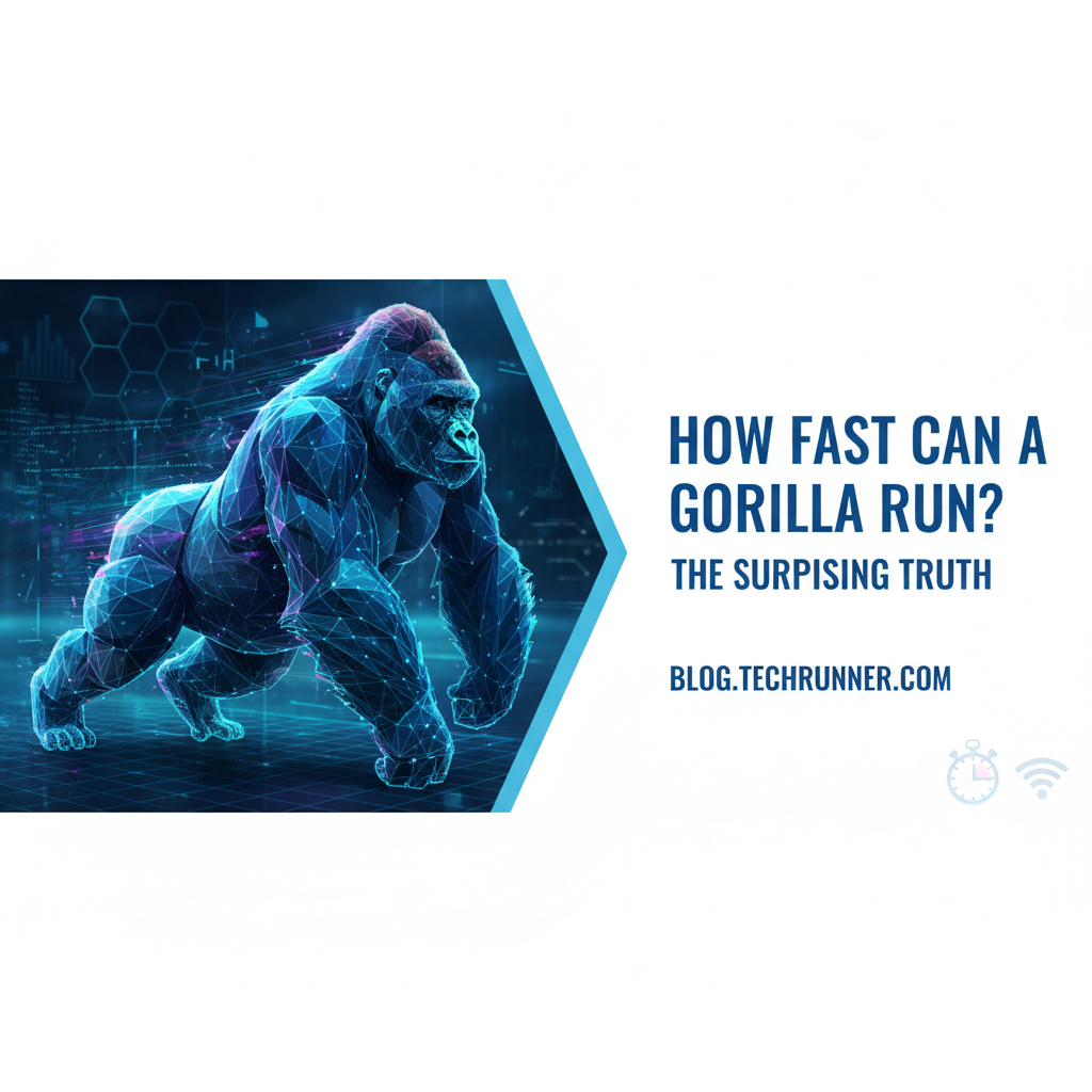 How Fast Can a Gorilla Run? The Surprising Truth