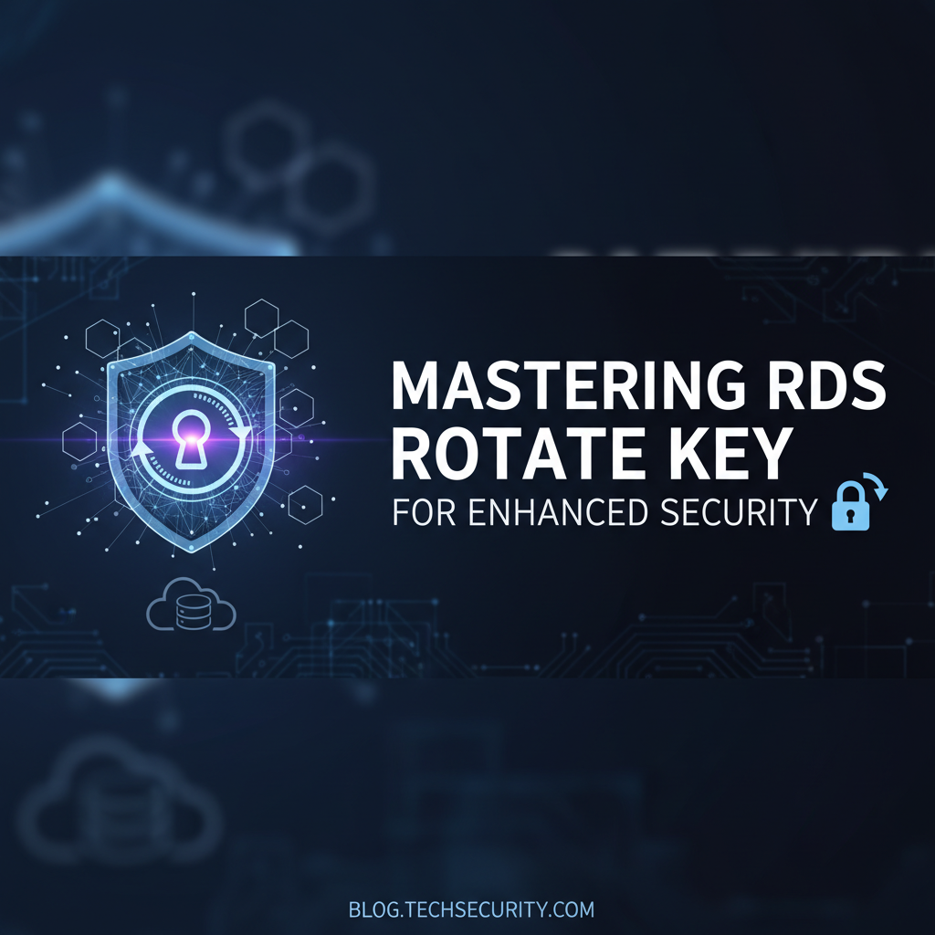 Mastering RDS Rotate Key for Enhanced Security