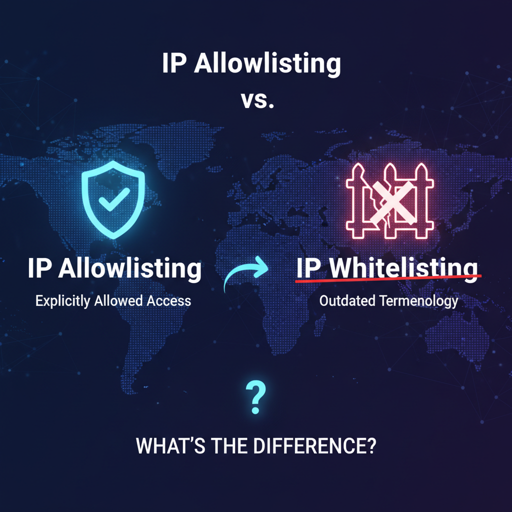 IP Allowlisting vs. Whitelisting: What's the Difference?