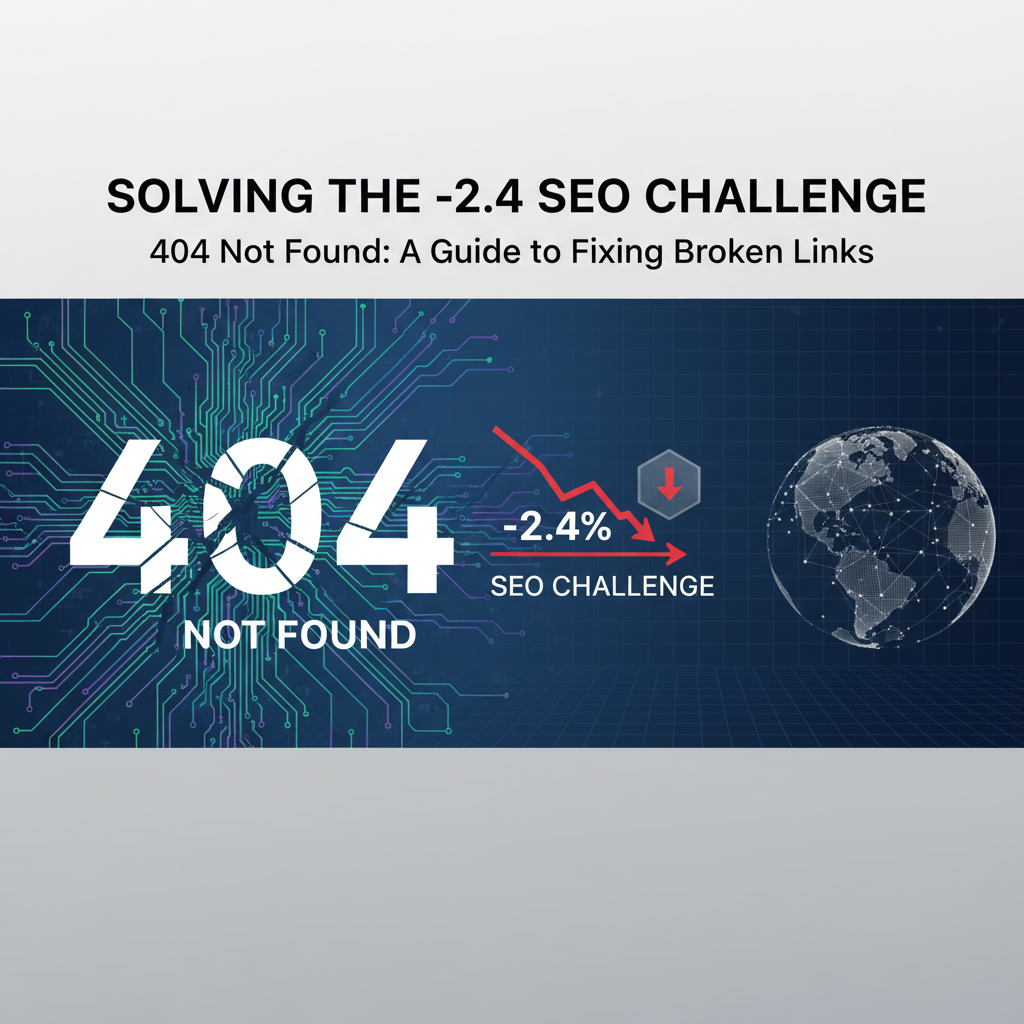 404 Not Found: Solving the -2.4 SEO Challenge
