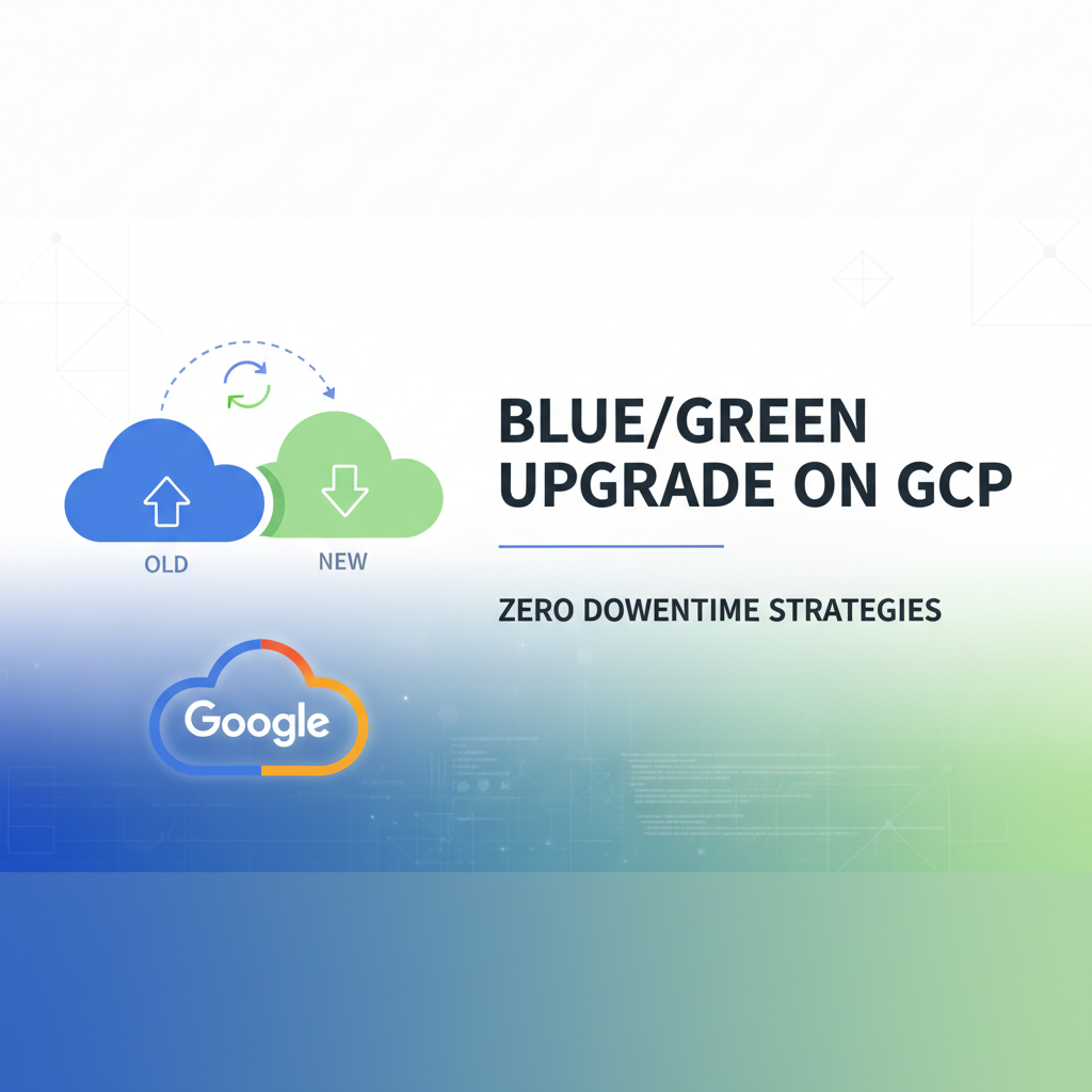 Blue Green Upgrade on GCP: Zero Downtime Strategies