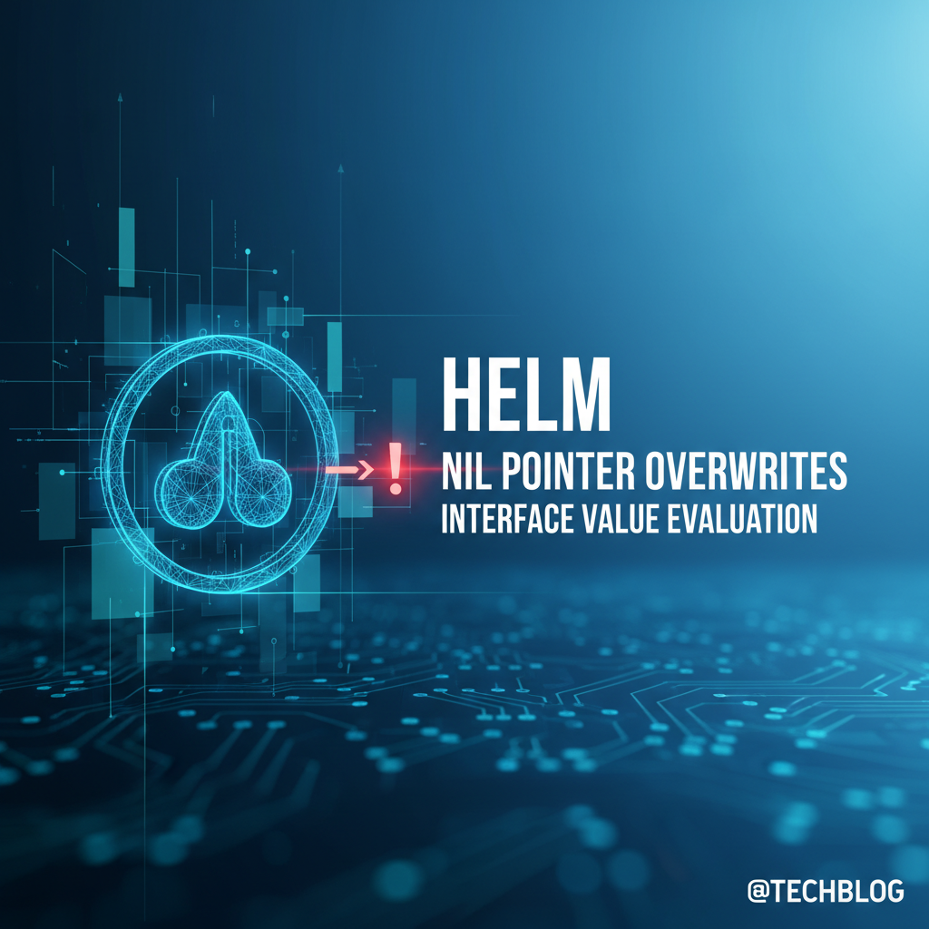 Helm: Nil Pointer Overwrites & Interface Value Evaluation