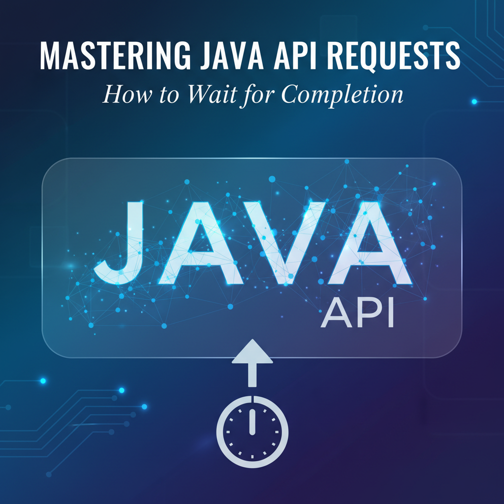 Mastering Java API Requests: How to Wait for Completion