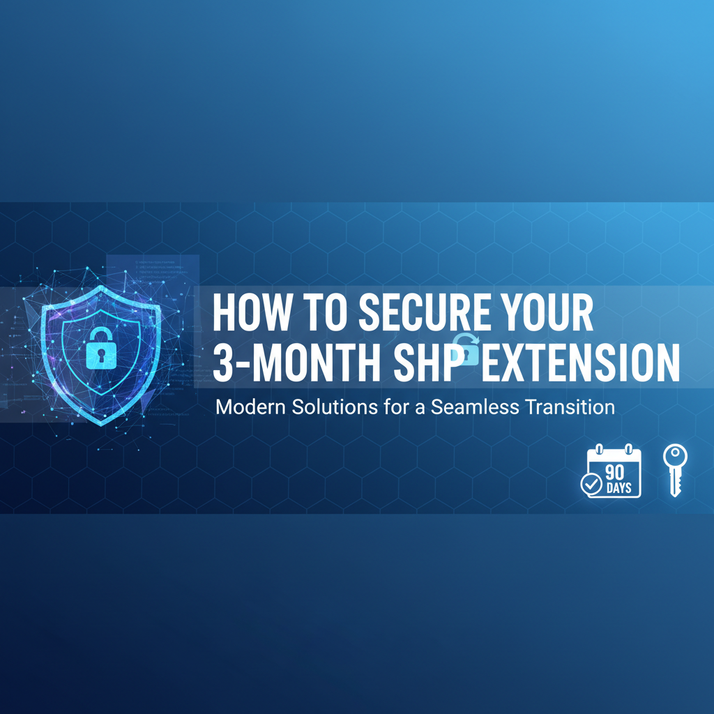 How to Secure Your 3-Month SHP Extension