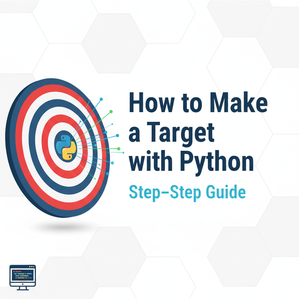 How to Make a Target with Python: Step-by-Step Guide